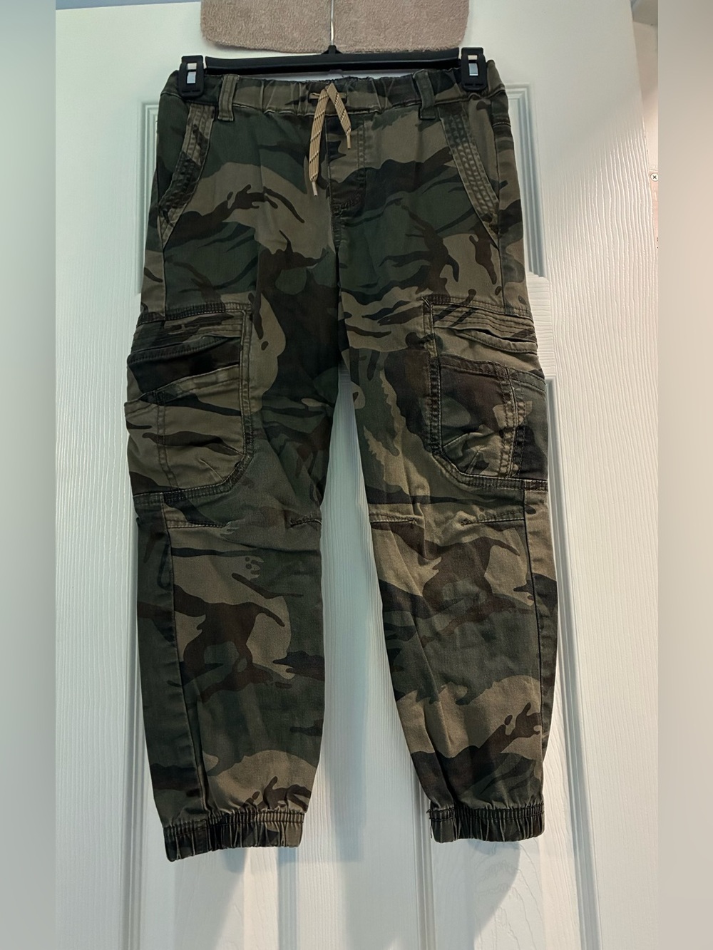 Wrangler Boys Camo Cargo Jogger Pants
